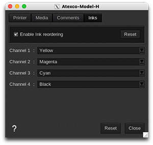 Atexco Model H and X Plus - Printer settings - Inks.png
