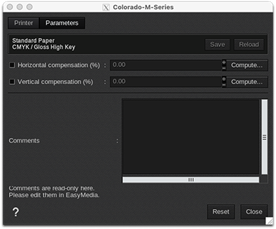 Canon Colorado M Series - Printer settings - Parameters.png