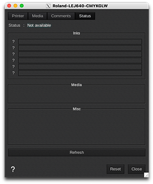 Roland-LEJ640 - Printer settings - Status.png