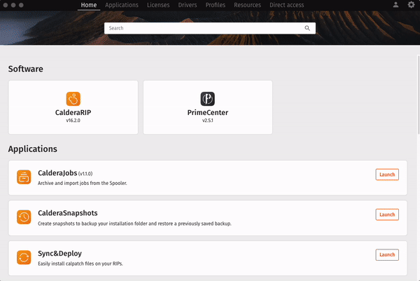 CalderaDock V3, UX Overview.gif