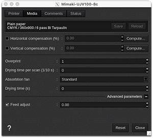 Mimaki UJV100-8c - Printer settings - Media.png