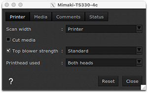 Mimaki-TS330-Printer settings-Printer.png