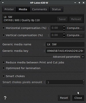HP Latex 630 W - Printer settings - Printer.png