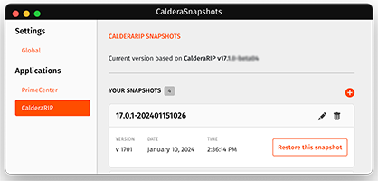 CalderaDock V324 - SnapShots improvements.png