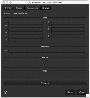 Epson SureColor SC-F9400(H) - Printer settings - Status tab.png