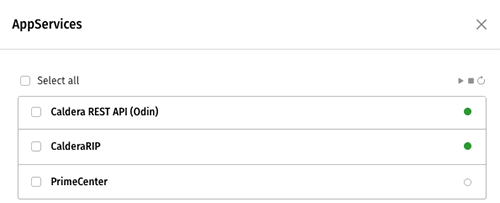 CalderaDock 3.6 - Now all services show status.png