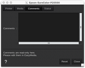 Epson SureColor P20500 - Printer settings - Comments tab.png