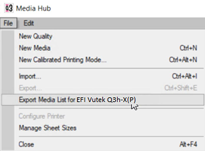Q3h Connector, media hub, export xml.png