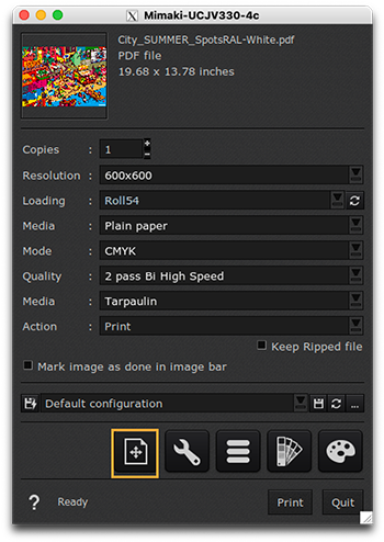 MimakiUCJV330, page setup.png