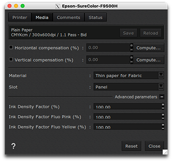 Epson SC-F9500 - Printer settings, media tab.png
