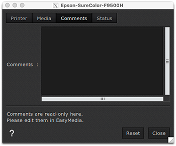 Epson SC-F9500 - Printer settings, comments tab.png