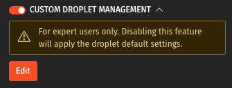 New dtx versions, custom droplet management.png