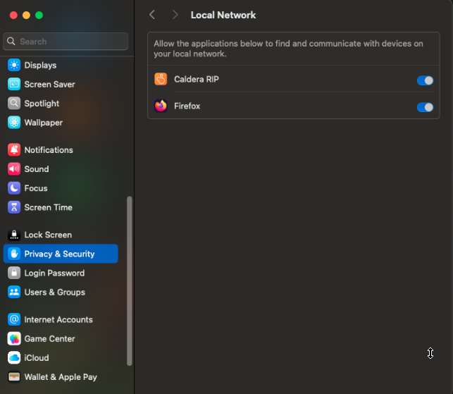 macos 15.1.1 sequoia, network access.png