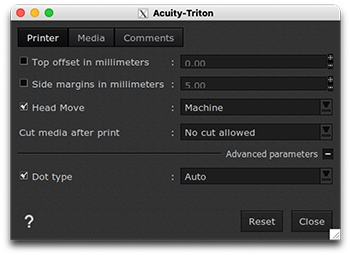 Fujifilm-Acuity-Triton-Printer settings-Printer.png