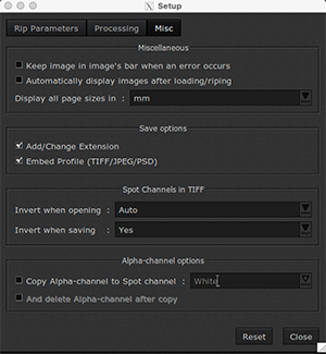 CalderaRIP - FileMan - Setup button - Misc tab.png