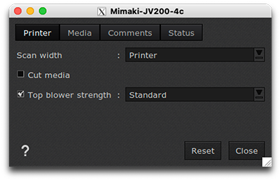 Mimaki JV200 - Printer settings - printer tab.png