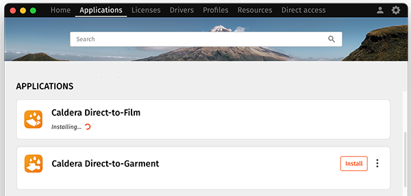 CalderaDock - applications tab - install dtx.png