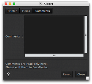 Kornit Allegro - Printer settings - comments tab.png