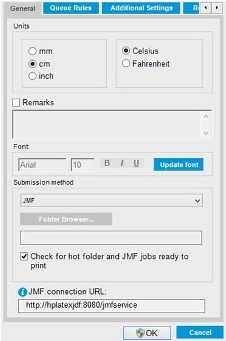 HP Latex GFP Series - Printer properties - connection jmf on.jpg