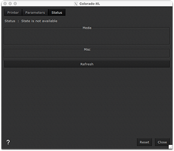 Canon Colorado XL Series - Printer settings - Status tab.png