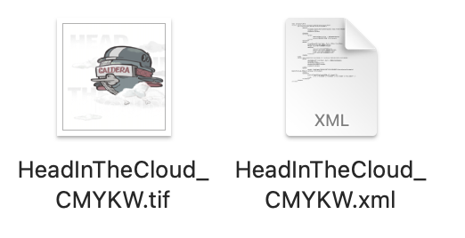 Caldera DTFilm RIP V2.3, xml job ticket success.png