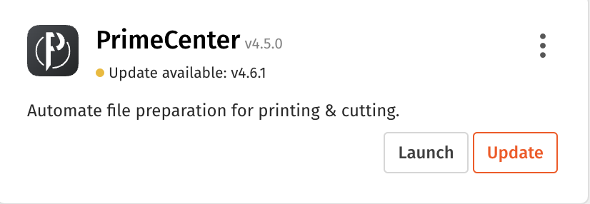 CalderaDock V4, Home tab, Update software.png
