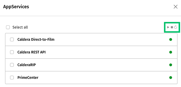 CalderaDock V4, tools tab, services.png
