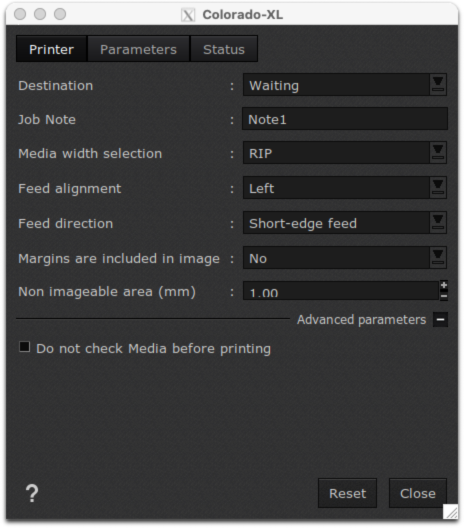 Canon Colorado XL Series - Printer settings - Printer tab (2).png