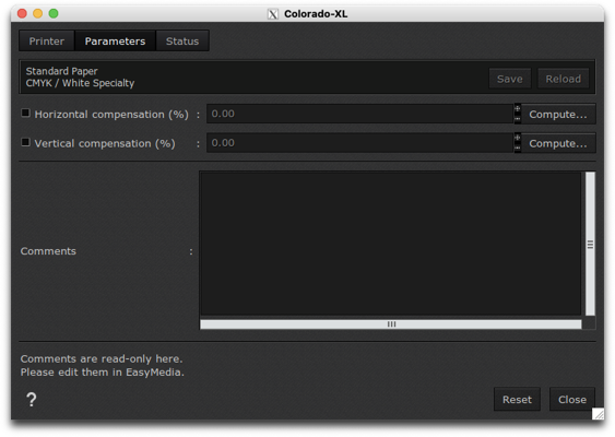 Canon Colorado XL Series - Printer settings - Parameters tab (2).png