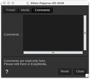 Dgen Papyrus G5_Printer settings_Comments.png